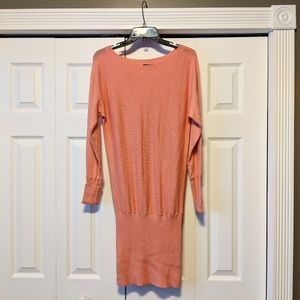 Salmon Sweater Dress - Venus